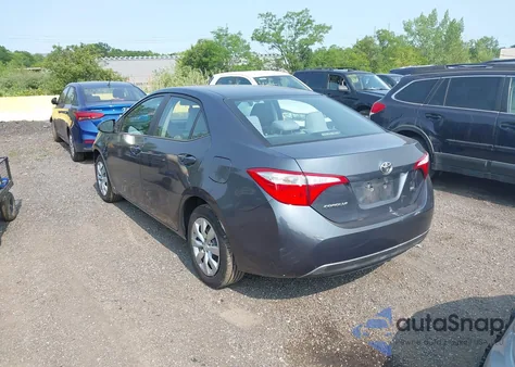 2015 Toyota Corolla Le from USA, damaged, VIN 2T1BURHE6FC358767